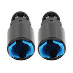 2X SAE Quick-Disconnect EFI Fuel Rail Fitting 6AN Male to 5/16" Female