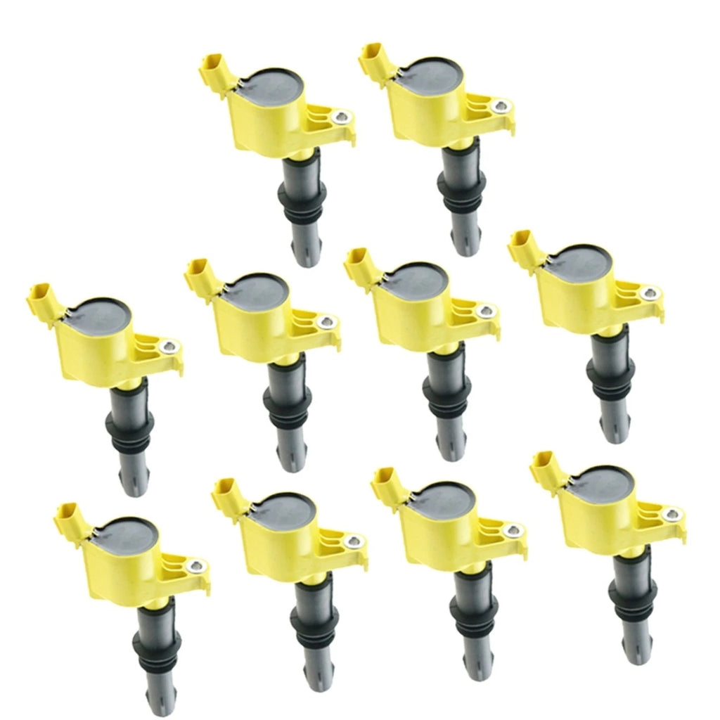 Set of 10 Ignition Coils for Ford Mercury Lincoln (DG511, 3L3U12A366BB)