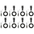 Set of 8 Denso Iridium TT Spark Plugs & Coil Boots for GS430, Land Cruiser, Tundra (2000–2006)