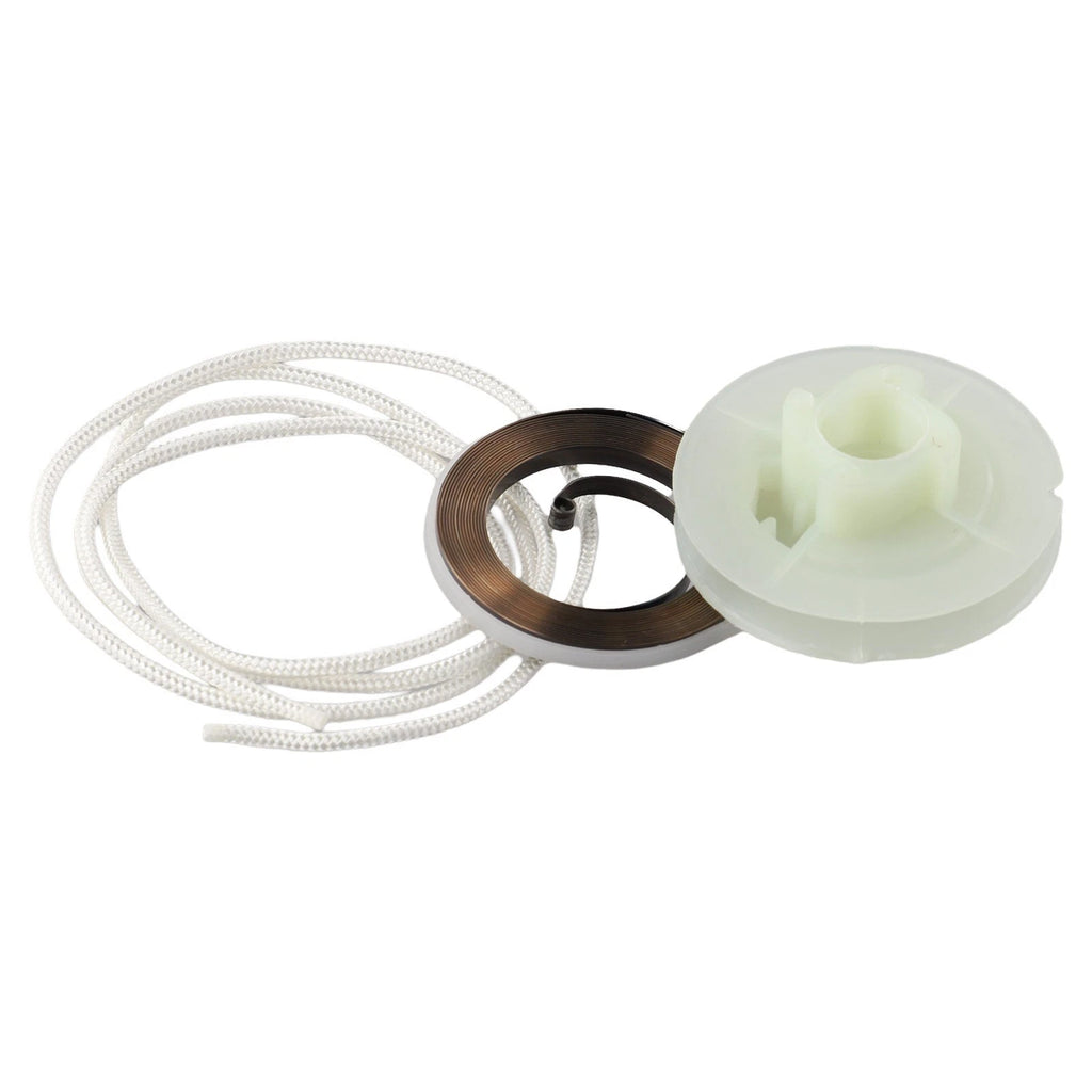 Recoil Starter Spring & Pull Rope Kit for Chinese Chainsaw 4500 5200 (45cc 52cc)