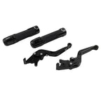 Black Folding Brake Clutch Lever Grip Set for Yamaha FZ MT 07 09 (2014-2020)