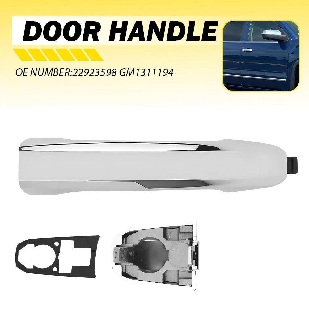 Front Right Exterior Door Handle for GMC Sierra 1500 2500 3500 HD (2014–2022)