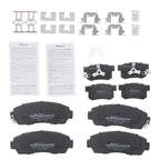 8pcs Ceramic Brake Pads Set for Honda Accord Crosstour (2011) 1086 1521