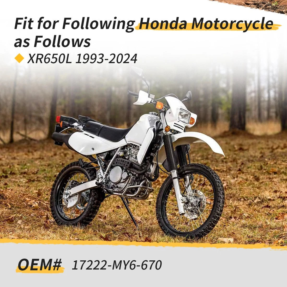 Air Cleaner Box Connector Tube for Honda XR650L (1993–2024)