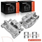 Pair Front Disc Brake Calipers for Silverado 1500, Sierra 1500, Tahoe (2007–2013)