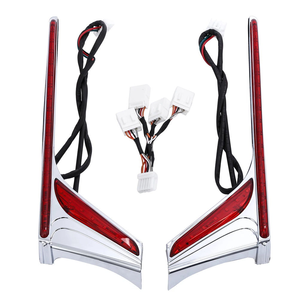 Rear Red LED Light Vertical Strip for Honda Goldwing GL1800 (2013–2017) F6B (2013–2016)