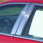 Luxury FX Chrome Pillar Post 4pc Set for Lincoln MKZ (2006–2012)