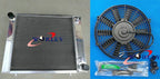 Aluminum Radiator + Fan for Land Rover Defender, Discovery, Range Rover (1989-1994)
