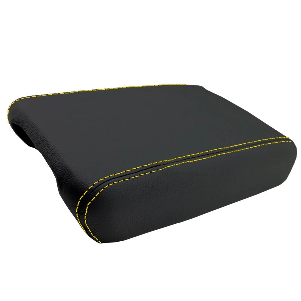 Console Armrest Cover for Chevrolet Traverse (2009–2016) Yellow Stitch