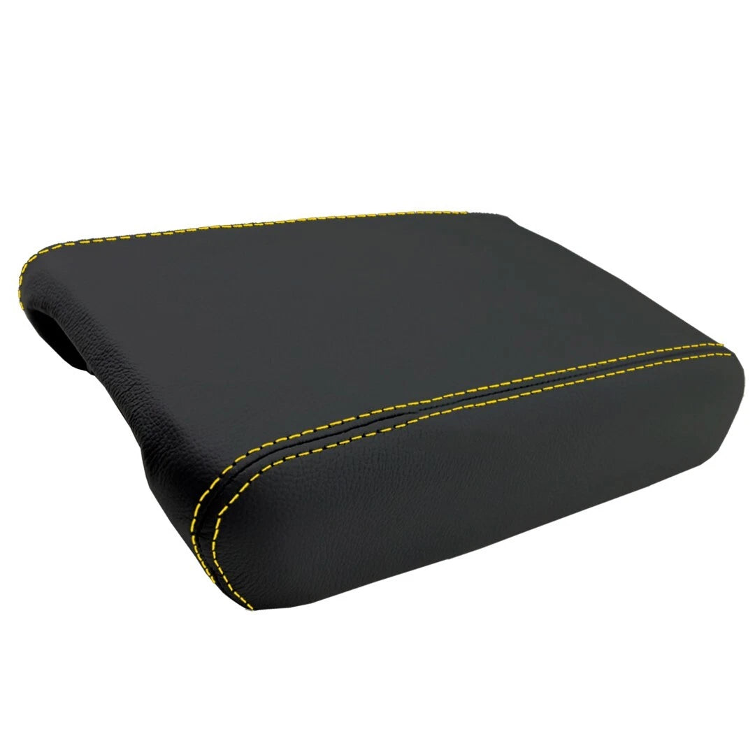 Console Armrest Cover for Chevrolet Traverse (2009–2016) Yellow Stitch