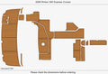 EVA Foam Teak Deck Floor for Rinker 390 Express Cruiser (2006)