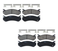 Set of 4 TRW Pro Ceramic Brake Pads for Silverado Sierra 1500 (2014–2019)