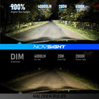 2X 9005 LED Headlight Bulbs for