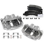 6x Rear Brake Caliper & Pad for Ford Express 2500 GMC Savana 2500 (2003–2021)