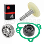Water Pump Impeller Gear Rebuild Kit for Kawasaki KX80 KX85 KX100 (1983–2003)