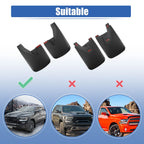 Set of 4 Mud Guards for Dodge Ram 2500 3500 (2010–2023)