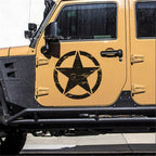 Black Graphic Decal Sticker 50cm x 50cm for Jeep Wrangler