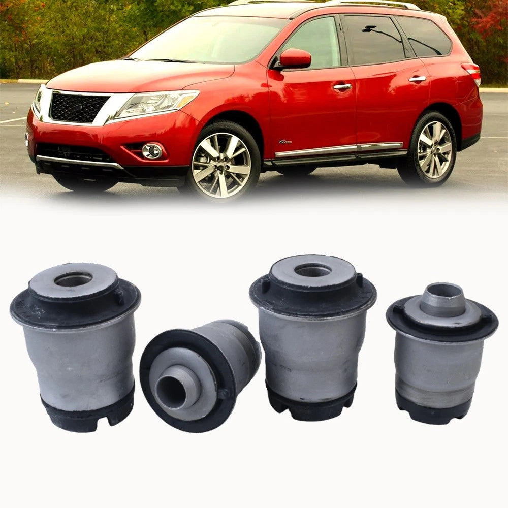 4Pcs Front Axle Subframe Bush for Nissan Pathfinder R52 Infiniti QX60 (2013–2020) 544003KD2A