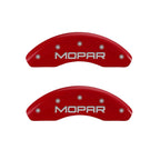 Caliper Covers Set of 4 for 2013-2016 Dodge Dart (Red) by MGP