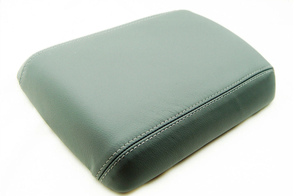 Center Console Armrest Cover for Nissan Pathfinder (2005–2012) Gray Leather