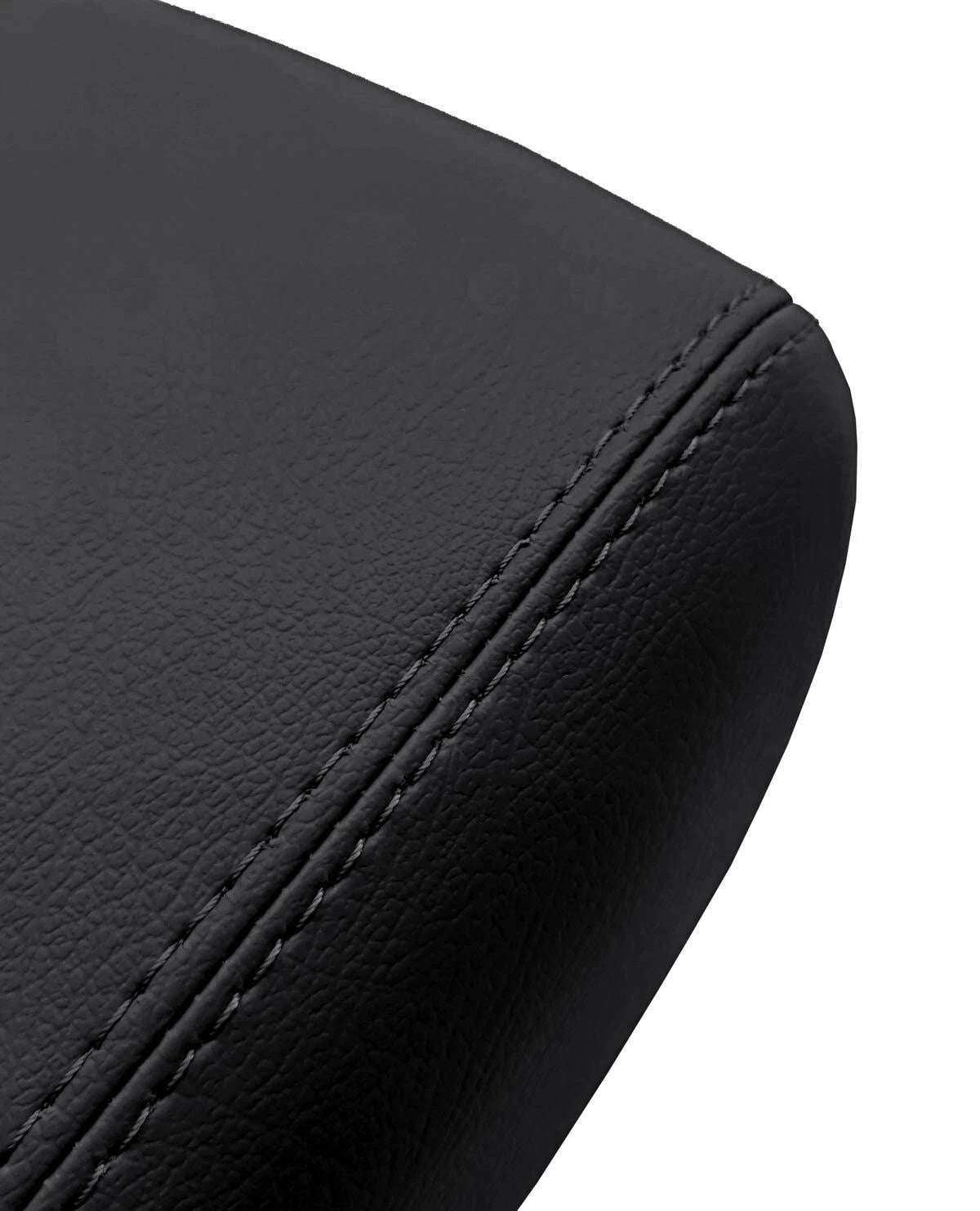 Center Console Lid Armrest Cover for Honda CR-V (2017–2021) Black PVC Leather