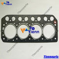Full Overhaul Gasket Kit for Mitsubishi Peljob EB406 Terex TC35 (S4L, S4L2)