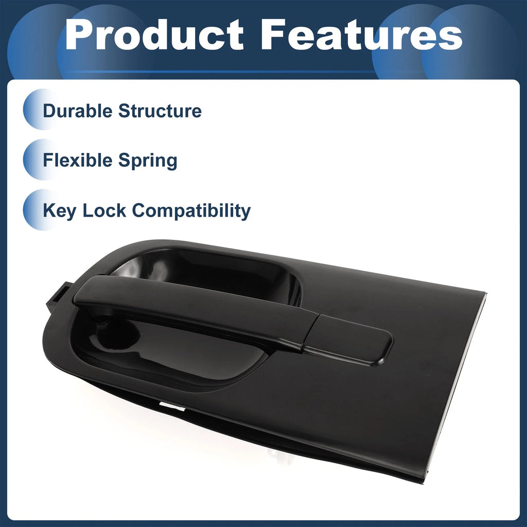 Front Right Door Handle for Hyundai H1 Starex (2007–2009) Black 1 Pc