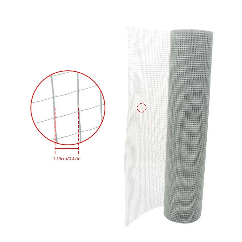1/2" Galvanized Welded Chicken Wire Mesh Fence for Various Applications