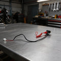 Compact Engine Stop Button with Tether for ATV Motorcycle