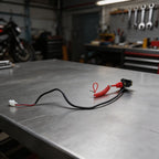 Compact Engine Stop Button with Tether for ATV Motorcycle