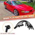 8 Pcs Spark Plug Wire Ignition Coil Cable No.F5PZ12259C for Ford Mustang (1994–2004)