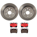 Brembo Rear Brake Kit Ceramic Pads Disc Rotors for Lexus IS250 (2006–2013)