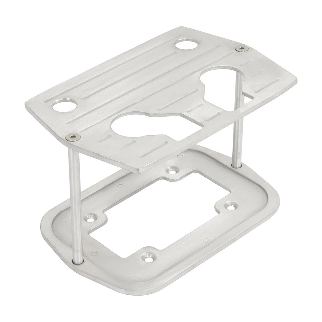 Billet Polished Battery Tray for Chevy Ford Mopar (34/78 Group)