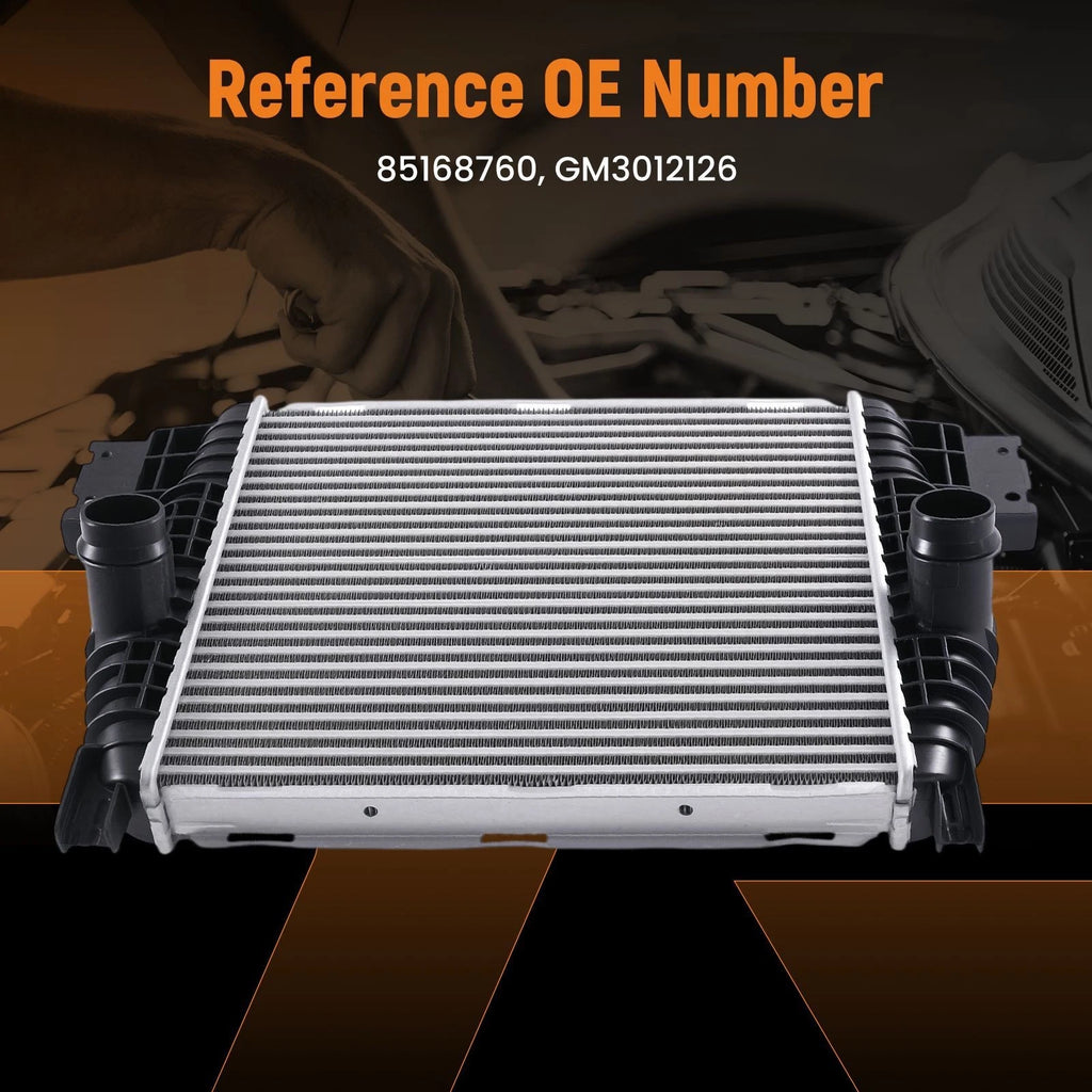 Intercooler for Silverado 1500 LTD 2.7L (2022) 85168760 Direct Replacement