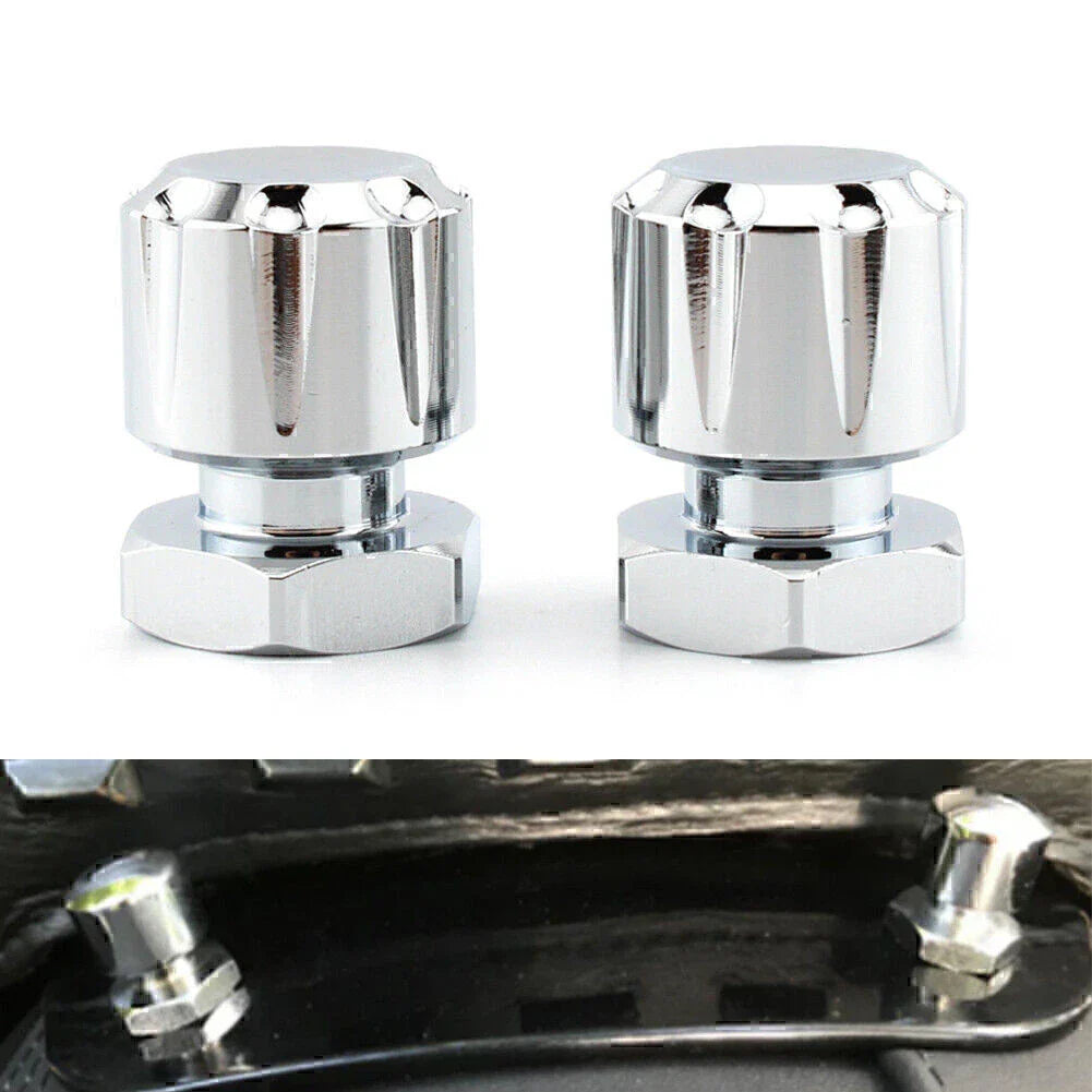 Chrome Mounting Nuts Bolts for Harley Road King, Road Glide, Softail, Fat Boy