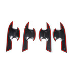 Carbon Fiber Door Handle Bowl Frame Trim for Honda Civic (2016-2021)