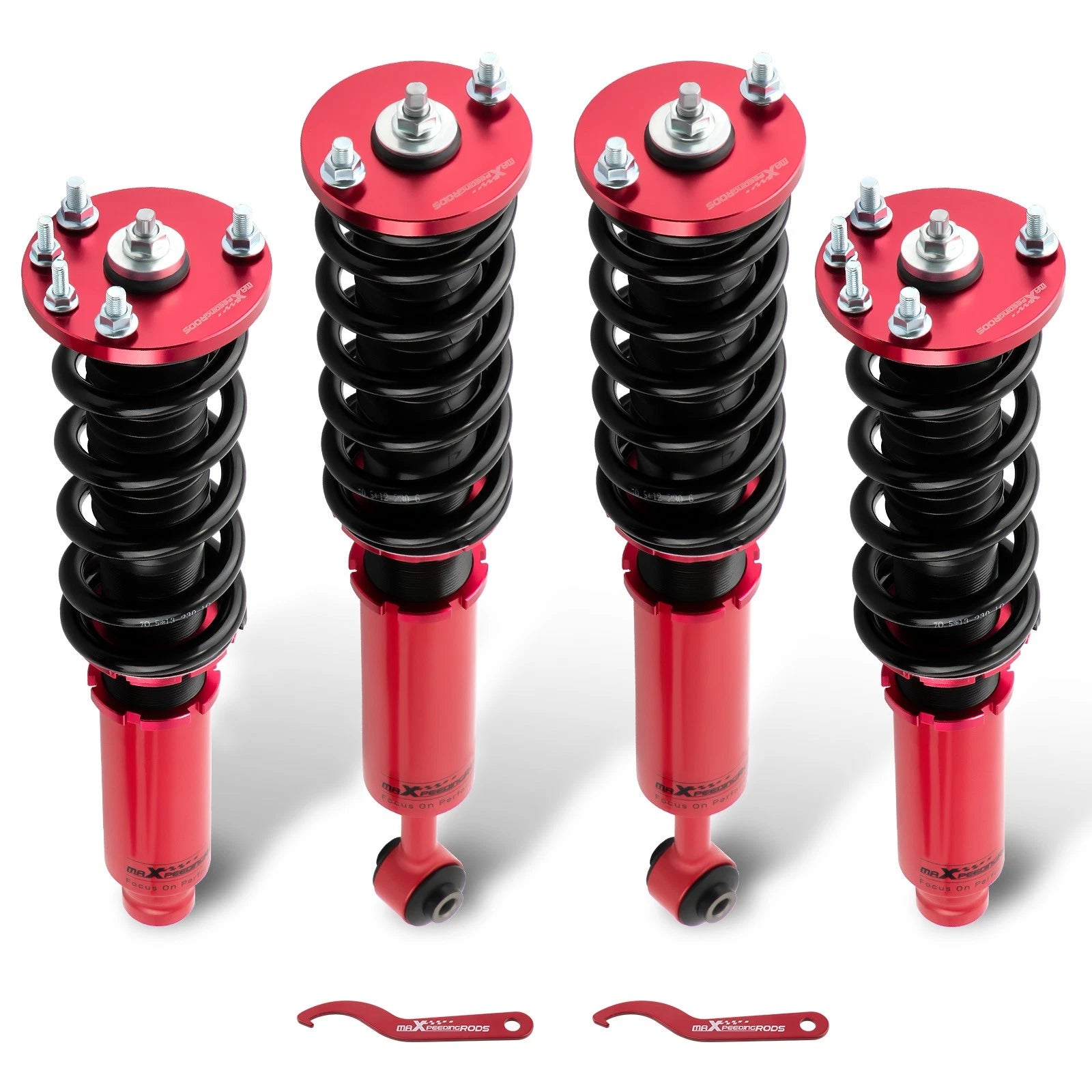 Adjustable Coilover Struts Shock Absorbers for Acura CL (2001–2003)