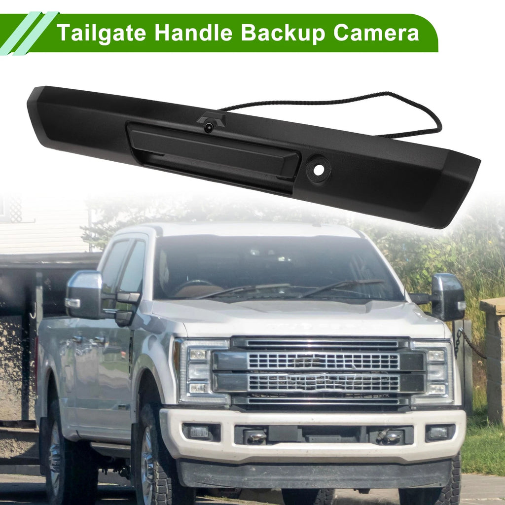 Tailgate Handle with Backup Camera No.HC3Z-9943400-NB for Ford F-250 (2017–2022)