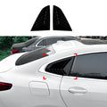 Gloss Black Rear Window Duct Louver Vent Covers for BMW 2-Series F44 (2020–2023)