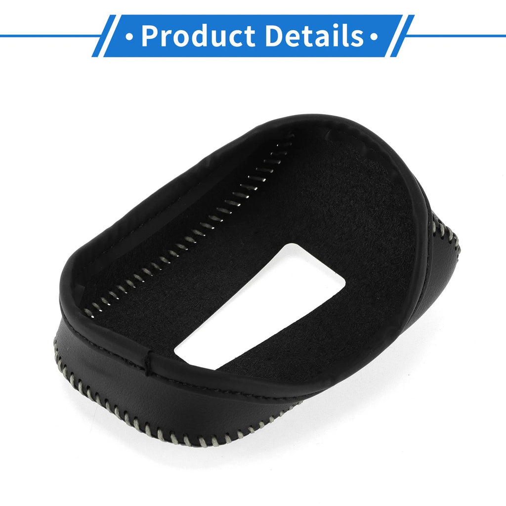 Gear Shift Knob Cover for Mitsubishi Outlander (2013–2021) Black Carbon Fiber
