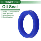 Set of 5 Oil Seal Rotary Shaft Seal 40x52x10mm for Various Models