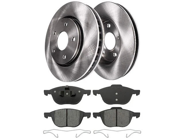 Front Brake Pad and Rotor Kit for Mazda 3 Sport (2010–2012) HQ873XC
