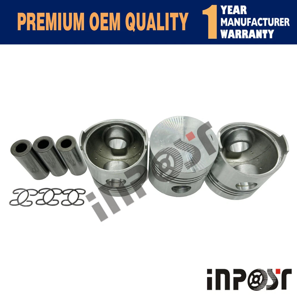 Overhaul Rebuild Kit DH1101 D1101 for Kubota L245 L2201 (1970–2023)