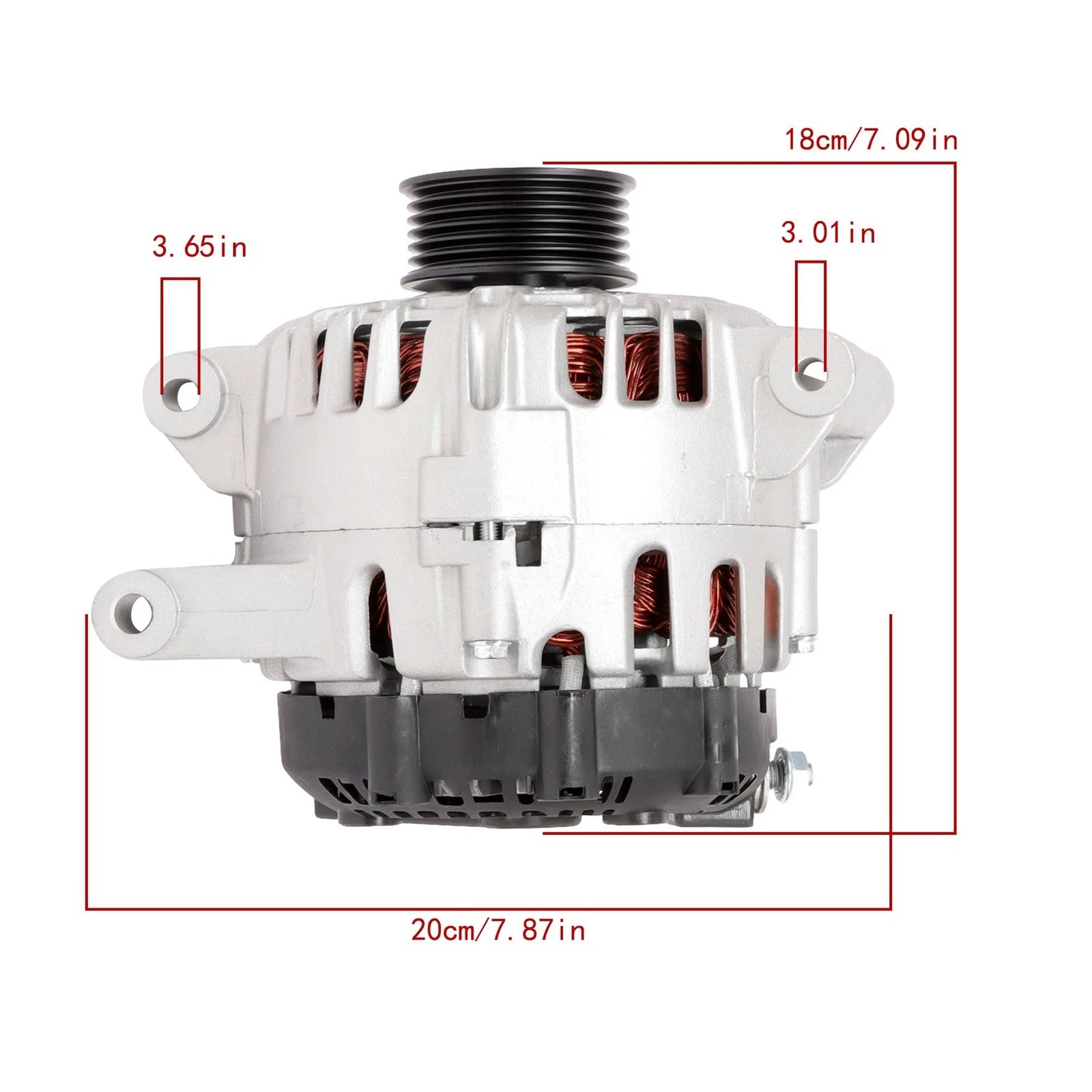 120A Generator for Chevy Equinox, GMC Terrain, Buick Regal (2010â2017)