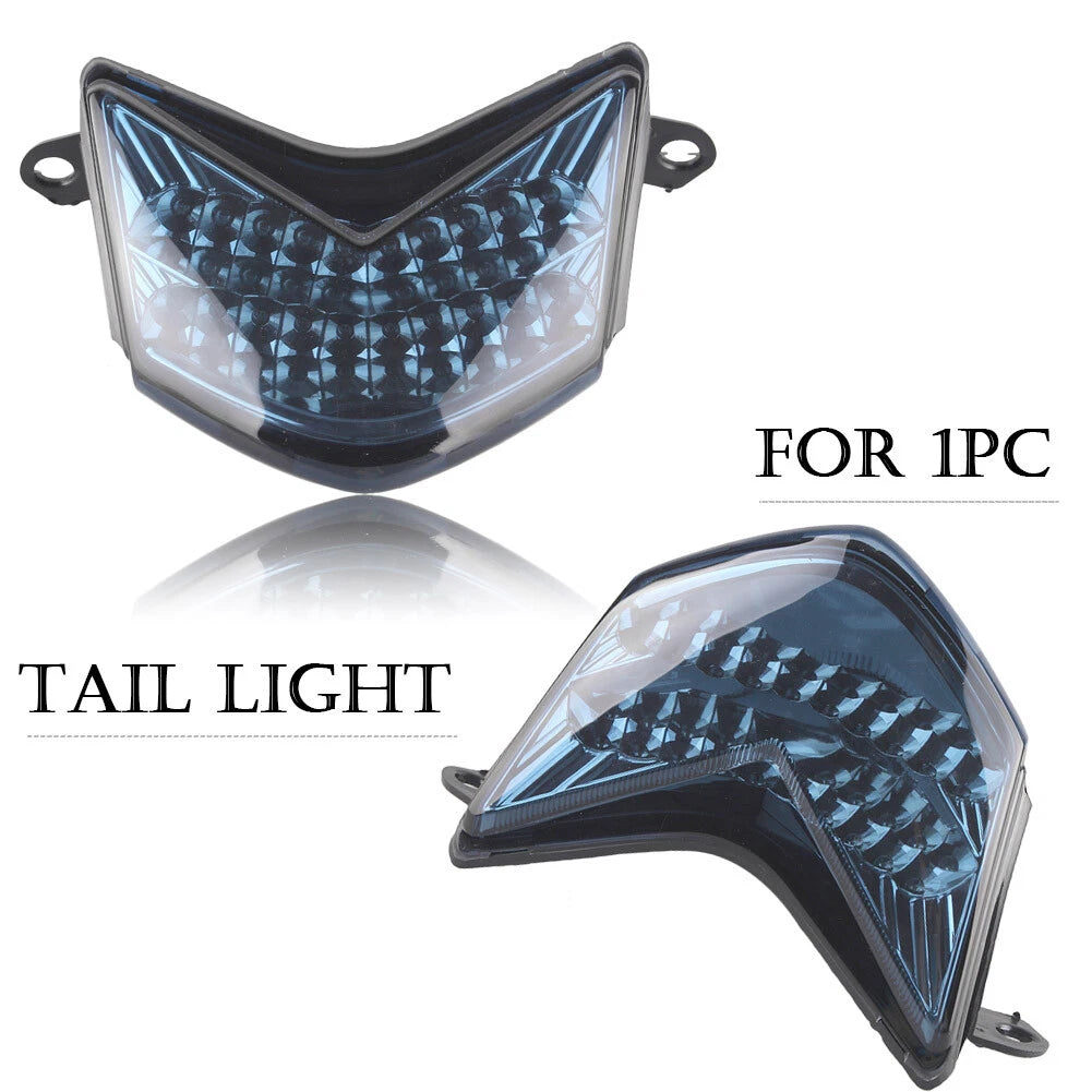 Tail Light Lamp & Turn Signals for Kawasaki ZX10R (2006–2007) Smoke