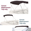 Bimini Top Boat Cover for 3 Bow (Fits 72"L x 36"H x 91"-96"W)
