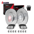 328mm Rear Disc Rotors Brake Pads for Dodge Journey (2012–2015)