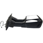 Tow Mirror for Ford F-450 Super Duty (2011–2012) Right Side Manual Fold