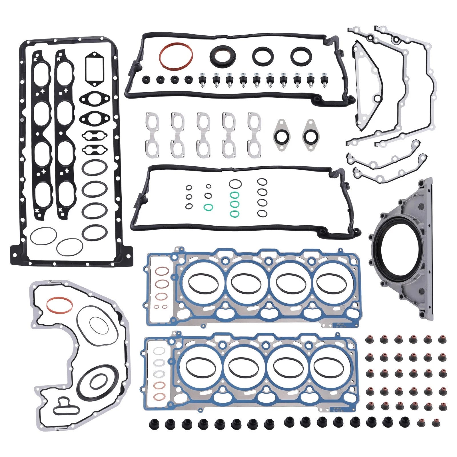 N62B48 Engine Full Set Gasket Seals Kit for BMW 550i 650i 750i X5 (2006–2010)
