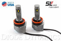 LED Fog Light Bulbs Cool White H11 SLF Pair Made in USA for Honda (1999–2005)